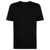 Jil Sander Jil Sander Crew Neck T-Shirt With Seasonal Print On The Back Clothing BLACK