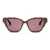 JUNK PLASTIC REHAB Junk Plastic Rehab Sunglasses BROWN