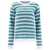 Marni Marni Striped Mohair Sweater BLUE