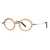 THEO EYEWEAR Theo Eyewear Eyeglasses GOLD