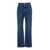 TOTÊME 'Classic Cut' Blue Jeans With Logo Patch In Denim Woman BLUE