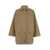 TOTÊME Beige Overshirt Jacket With Snap Buttons In Cotton Twill Woman Beige