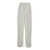 TOTÊME White High-Waist Pants With Pences In Cotton Blend Woman WHITE
