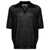 AURALEE Auralee Wool And Silk Blend Polo Shirt Black