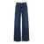 AGOLDE 'Harper' Blue Five-Pocket Straight Jeans In Cotton Denim Woman BLUE