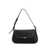 AMINA MUADDI Amina Muaddi Ami Mini Satin Shoulder Bag BLACK