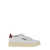 AUTRY 'Medalist' White Low Top Sneakers With Contrasting Heel Tab In Leather Woman WHITE