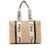 Chloe Chloé Woody Medium Raffia Tote Beige