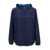 Dolce & Gabbana Blue Reversible Jacket in Polyester Man BLUE