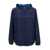 Dolce & Gabbana Blue Reversible Jacket In Polyester Man BLUE