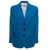 Marni Marni Woman'S Single-Breasted Blue Wool  Blazer BLUE