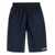 Jil Sander Blue Shorts With Logo In Polyammide Man BLUE