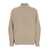 Brunello Cucinelli Oversized Beige Ribbed Sweater In Cashmere, Wool And Lurex Woman Beige