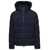 TATRAS 'Sinami' Blue Down Jacket With Logo Patch In Nylon Man BLUE