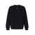 DRÔLE DE MONSIEUR 'Le Slogan Classique' Black Crewneck Sweatshirt With Contrasting Print In Cotton Man Black