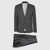 DSQUARED2 Dsquared2 Dark Grey Wool Suits GREY