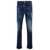 DSQUARED2 'Cool Guy' Blue Jeans With Logo Patch In Stretch Cotton Denim Man BLUE