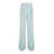 THE ANDAMANE Light Blue Straight Pants With Pinces  In Line Blend Woman BLUE