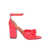 Via Roma 15 Tom red sandals Red