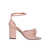 Via Roma 15 Tom leather sandal Pink