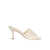 Michael Kors White Tessa mules sandals Beige