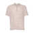 Fedeli Melange linen t-shirt Beige