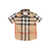 Burberry Burberry web striped shirt Beige