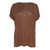 Kangra Brown short sleeved sweater Brown