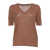 Kangra Brown short-sleeved Brown