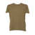 Filatures Du Lion Brown cotton t-shirt Brown