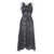 LE SARTE PETTEGOLE Black cotton lace dress Black  