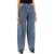 HAIKURE Bethany Silver Strass Jeans MID BLUE SILVER STRASS