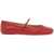 Gianvito Rossi Carla Ballet Flats TABASCO RED