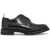 Thom Browne Derby Apron Stitch In Pelle Liscia BLACK