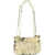 RABANNE Sparkle Nano Shoulder Bag LIGHT GOLD