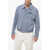 Dior Couture Cotton Saharan Jacket With Snap Buttons Light Blue