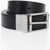 Dior Homme Reversible Lether Belt With Brass Buckle Blue