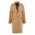 Pinko Pinko Enter Wool Coat Brown