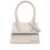 JACQUEMUS Jacquemus Le Chiquito Moyen Leather Handbag GREY