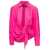 JACQUEMUS 'La Chemise Bahia' Fuchsia Draped Shirt in Viscose Woman Pink