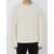 AMI Paris Ivory Jumper With Patch Beige