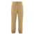 Gucci GUCCI EMBROIDERED COTTON TROUSERS Brown