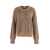 Stella McCartney Stella McCartney Fluffy Long Sleeve Crew-Neck Sweater Brown