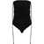 Wolford Wolford Fatal Draping String Bodysuit Black