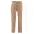 THE (ALPHABET) THE (ALPHABET) THE (PANTS) - STRETCH COTTON CHINO TROUSERS BROWN