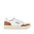 AUTRY Autry Sneakers Medalist Low In White Color Goat Leather And Suede Brown WHITE, BROWN