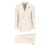 Lardini Lardini Double-Breasted Linen And Viscose Suit With Peak Lapels Beige