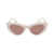 Gucci Gucci Sunglasses IVORY GOLD RED