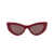 Gucci Gucci Sunglasses BURGUNDY GOLD VIOLET