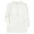 Jil Sander Jil Sander Cotton T-Shirt With All-In Cape WHITE